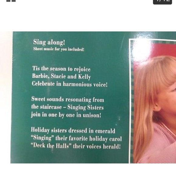 Barbie Stacie Kelly singing holiday sisters - Picture 3 of 3